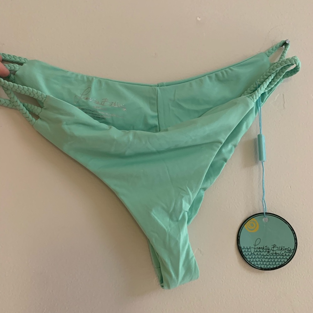 Frankies bikinis blue bottoms